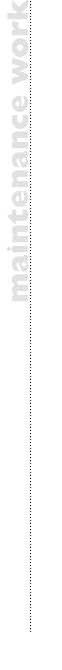 Maintenance Work Banner